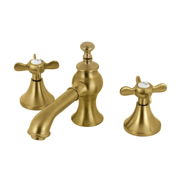 KC7067BEX Essex 8" Widespread Bathroom Faucet, Brushed Brass
